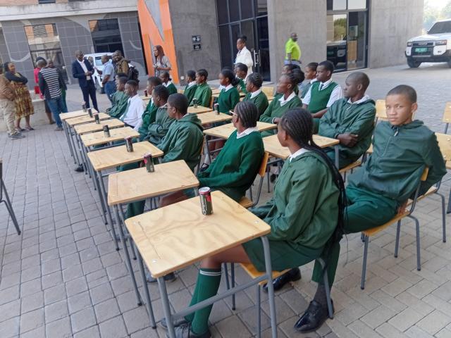 KATIMA MULILO, 03 July 2026 - The Namibia Fish Consumption Promotion Trust (NFCPT) on Friday donated a combined 880 chairs and desks (440 each) valued at N.dollars 340 636 to the Zambezi Education Directorate.

(Photo: Michael Mutonga Liswaniso) NAMPA


