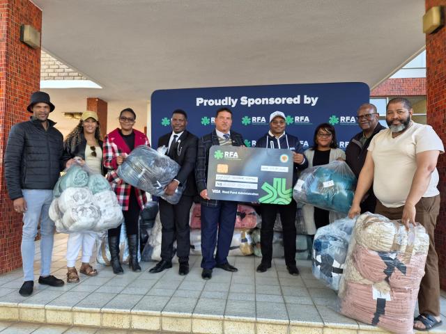 REHOBOTH, 03 July 2026 (NAMPA)- The Roads Fund Administration (RFA) has donated 500 blankets worth N.dollars 200 000 to the Hardap region

(Photos: Joe-Chintha Garises)
NAMPA