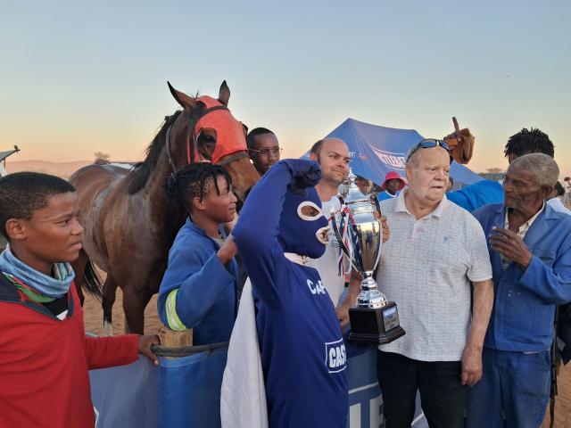 REHOBOTH, 05 July 2026 - Woodland Ridge a strong contender in horse racing sport (Photo: Zebaldt Ngaruka) NAMPA 