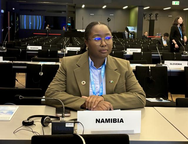 GENEVA, 06 July 2026 - Minister of Information and Communication Technology, Emma Theofelus at the official opening of the Global Dialogue on AI Governance in Geneva, Switzerland  on Monday.

(Photo by Josephina Simeon) NAMPA