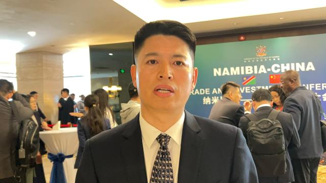BEIJING, 09 July 2026 - Director of Sinomine Group and Chief Executive Officer of Sinomine Tsumeb Smelter, Logan Lou Yonggang. (Photo: Isabel Bento) NAMPA