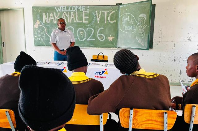 OSHAKATI, 09 July 2026- Negumbo Secondary School on Thursday hosted its second career fair aimed at exposing learners to various post-school education and career opportunities. (photo contributed) 