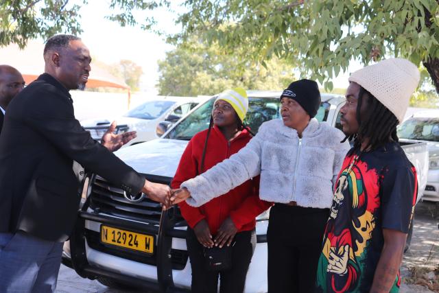 OSHAKATI, 14 July 2026 - Oshana Regial Governor, Hofni Iipinge on Monday at the Regional Council during the arrival of some Namibians who were repatriated from South Africa. ((photo: Ester Hakaala) NAMPA