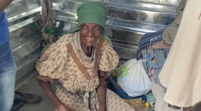 OSHIYA SHOMATOPE- Maria Tomas in her newly constructed room.

(Video: Max Henrich) Nampa