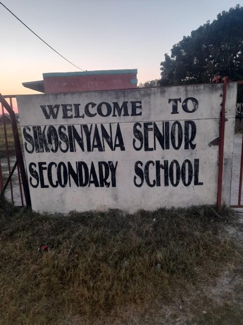 SIKOSINYANA: Sikosinyana Senior Secondary School. Renovations to its school hostem infrastructure is slated to commence in August during the school holidays.

(Photo: Contributed)