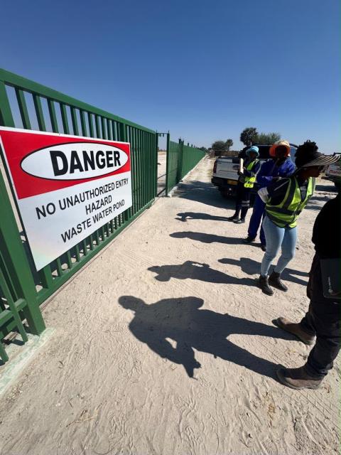 OSHAKATI, 17 July 2026 - The Ondangwa Town Council has marked the practical completion of Phase One of its N. dollars 14 million Wastewater Treatment Plant project, a development expected to significantly reduce sewer overflows that have affected residents of Oluno, Ondangwa Extension One and surrounding areas. (Photo: contributed) 
