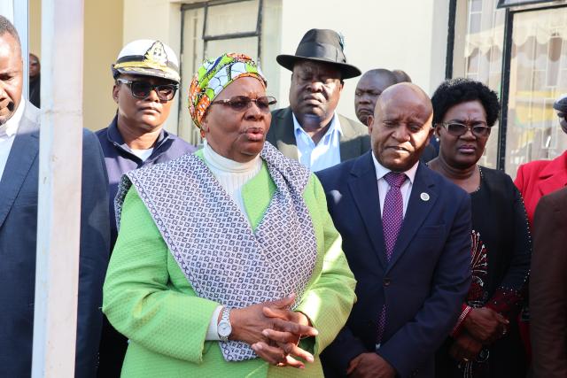 WINDHOEK, 22 July 2026 – President Netumbo Nandi-Ndaitwah has paid tribute to former Swapo Party stalwart Toini Hausiku during a visit to the Hausiku family home in Windhoek following her passing on Sunday (Photo: Andreas Thomas) NAMPA