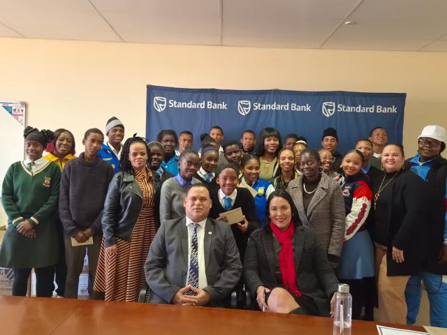 MARIENTAL, 24 July 2026 (NAMPA)- Standard Bank through partnership with FAWENA and Ministery of Education, Innovation,  Youth,  Sports,  Arts and Culture support 23 vulnerable Hardap learners

(Photo: Joe-Chintha Garises)
Nampa