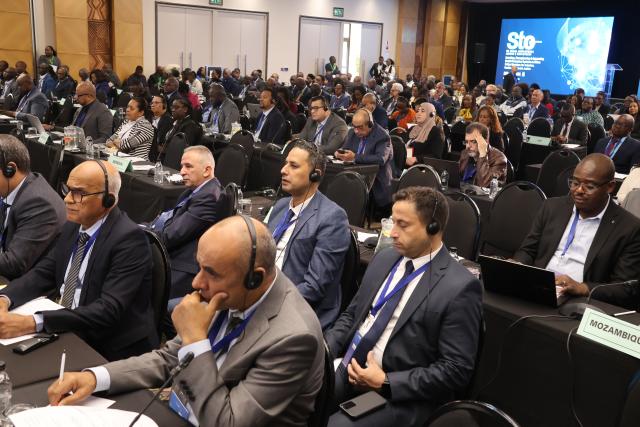 WINDHOEK, 27 July 2026 - Delegates from the African Union, policy experts, and government ministers gathered in Windhoek on Monday for the Sixth Ordinary Session of the AU Specialised Technical Committee on Social Development, Labour, and Employment (STC-SDLE 6). (Photo by: Uakutura Kambaekua) NAMPA.
