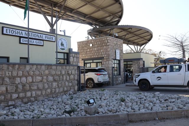 OKAUKUEJO, 31 July 2026 - The entrance to Etosha National Park through the Ombika gate. (Photo by: Mulisa Simiyasa) NAMPA