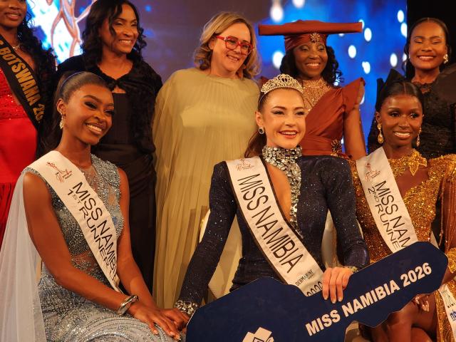 GOBABIS, 02 August 2026 - Newly crowned queens of the Miss Namibia pageant 2026. (Photo: Molly Weyulu) NAMPA