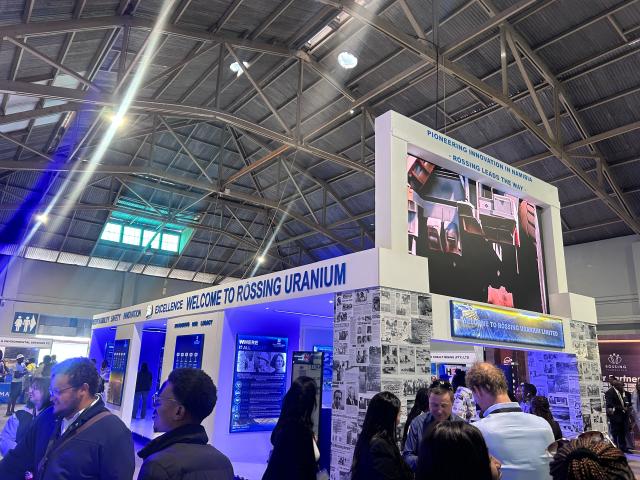WINDHOEK, 04 August 2026 - Exhibitors at the 13th edition of the Mining Expo 2026 at Windhoek Showgrounds. (Photo by: Chelva Wells) NAMPA 