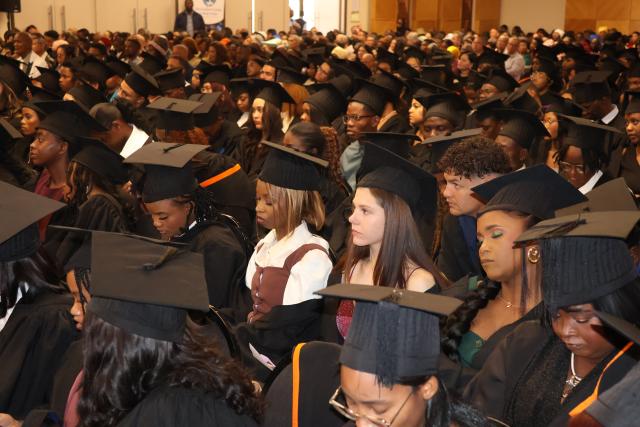 WINDHOEK, 06 AUG (NAMPA) – International Training College Lingua celebrated its 25th anniversary on Thursday during a graduation ceremony for more than 1 200 students in Windhoek. (Photo by: Uakutura Kambaekua) NAMPA.
