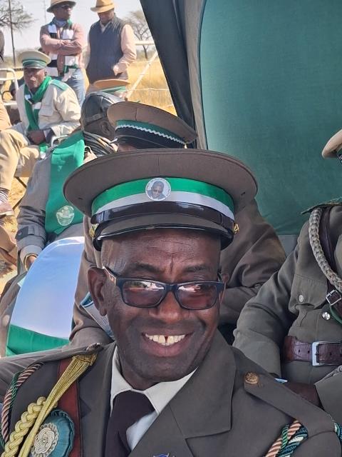 GOBABIS, 08 August 2026 - Ovambanderu Chief Tjozohongo II Nguvauva (Photo: Zebaldt Ngaruka) NAMPA 