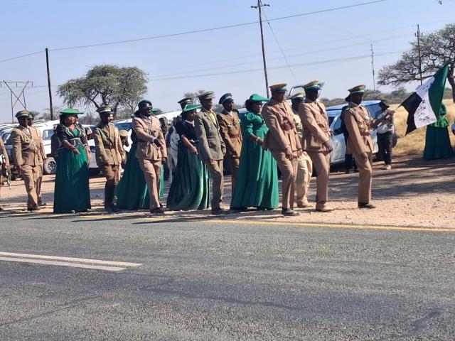 GOBABIS, 08 August 2026 - Ovambanderu community flocked for the unveiling ceremony of Chief Munjuku II Nguvauva Military Base in Gobabis (Photo: Zebaldt Ngaruka) NAMPA 