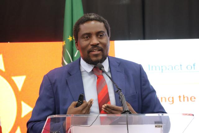 WINDHOEK, 10 August 2026 - Vice-Chancellor of the University of Namibia, Kenneth Matengu pictured at the official launch of the REALTEST Project. (Photo: Edward Tenete) NAMPA