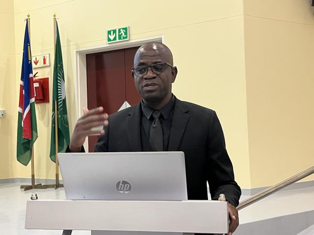 NKURENKURU, 10 August 2026- The Kavango West Regional Education Director, Pontianus Musore.

(Photo: Lylie Joel)
NAMPA