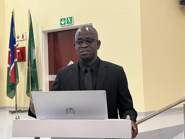 NKURENKURU, 10 August 2026- The Kavango West Regional Education Director, Pontianus Musore.

(Photo: Lylie Joel)
NAMPA