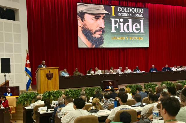 HAVANA, 11 August 2026 - Namibian Prime Minister Dr. Elijah Ngurare reaffirmed Namibia's unwavering solidarity with Cuba and demanded an immediate end to the US trade blockade during a tribute to Fidel Castro in Havana. (Photo: Contributed) NAMPA.