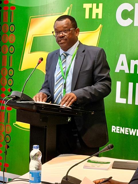 WINDHOEK, 13 August 2026 - National Council Secretary Tousy Namiseb during his presentation at the SoCATT Africa Region Learning and Sharing Workshop in Lilongwe, Malawi (Photo: Contributed) NAMPA