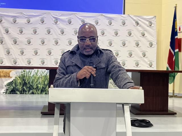NKURENKURU, 13 August 2026- The Kavango West Regional Council Chairperson and Nkurenkuru Constituency Councillor Fillipus Tenga.

(Photo: Lylie Joel)
NAMPA