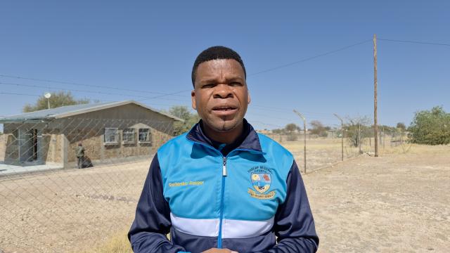 STAMPRIET, 13 August 2026 - Hardap Regional Council Chairperson, Simon Kooper. (Photo: Joe-Chintha Garises) Nampa 