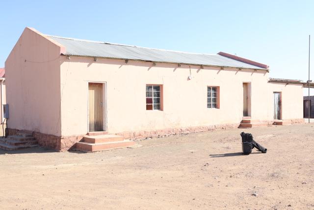GIBEON, 13 August 2026 – The African Methodist Episcopal Private Community School (AMEPS) in Gibeon was a significant community-operated institution founded by the AME Church and local leaders, including Hendrik Witbooi, during the fight for freedom. It ceased operations and was integrated into the state school system in 2007. (Photo by: Uakutura Kambaekua) NAMPA.