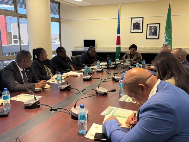NKURENKURU, 17 August 2026- The African Peer Review Mechanism (APRM) paid a courtesy visit on the Governor of Kavango West Region on Monday, kicking off its oversight visit to the region.

(Photo: Lylie Joel)
NAMPA