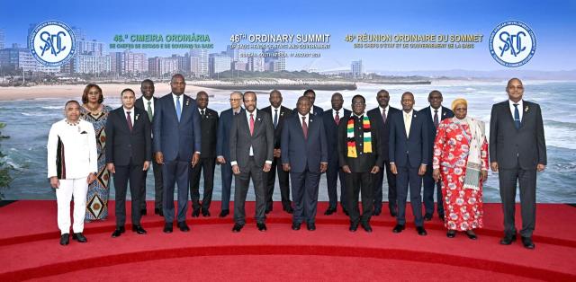 WINDHOEK, 17 August 2026 - SADC leaders during their 46th Ordinary Summit of SADC Heads of State and Government held in Durban (Photo: Contributed) NAMPA