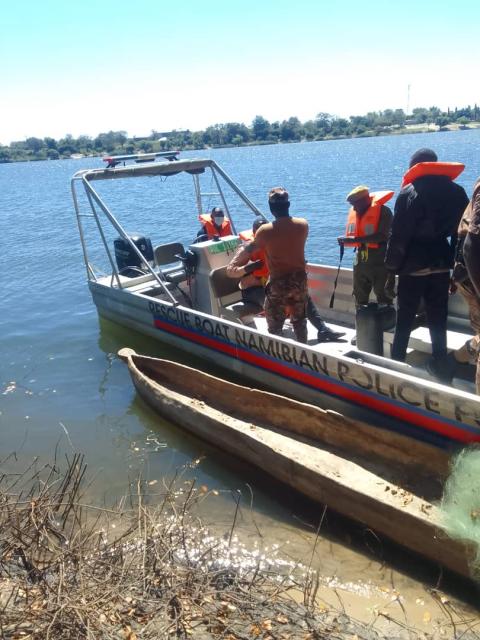KATIMA MULILO, 17 August 2026 - A joint search has been going on between Namibia and Zambia since Sunday and the drowned persons have not been found to date.
(Photo: Contributed)


