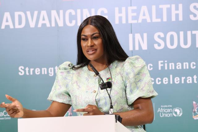 WINDHOEK, 20 August 2026 - Minister of Health and Social Services, Esparance Luvindao (Photo: Andreas Thomas) NAMPA