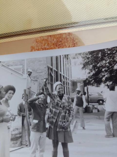 WINDHOEK, 23 August 2026- A picture of Anna Nghihondjwa-Haipinge (left) and Rauna Nambinga, nurses on the day they arrived in namibia at the Windhoek railway station after serving years in a jail in Pritoria as political prisoners. (Photo contributed). NAMPA