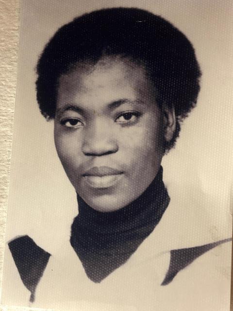 Windhoek, 23 August 2026- A young Hilma Nicanor in exile during the liberation struggle. (Photo contributed). NAMPA