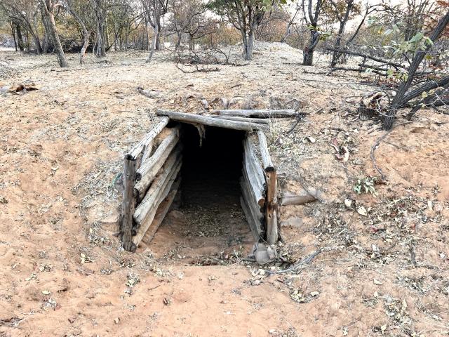 OMUGULUGWOMBASHE, 14 August 2026- A Military Trench used by Soldiers at Omugulugwombashe before the 26 August 1966 attack. (Photo by Eba Kandovazu). NAMPA