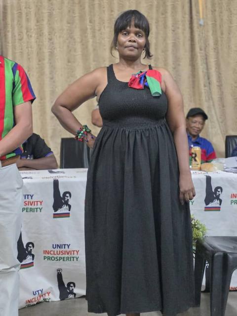 REHOBOTH, 31 August 2026- New SWAPO Hardap coordinator vows to rebuild party structures (Photo: Contributed) Nampa 