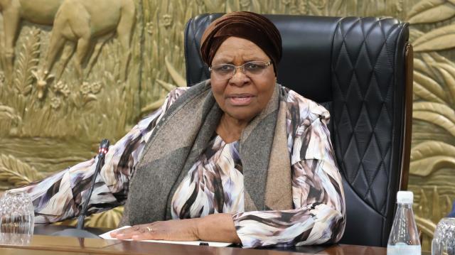 WINDHOEK, 03 September 2026 - President Netumbo Nandi-Ndaitwah on Thursday held a closed-door meeting with Capricorn Group executive management at State House, where the financial services group briefed her on its role in capital mobilisation and investment across key sectors of the Namibian economy.

(Photo by: Chelva Wells) NAMPA