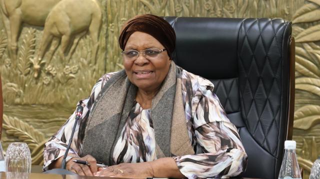 WINDHOEK, 03 September 2026 - President Netumbo Nandi-Ndaitwah on Thursday held a closed-door meeting with Capricorn Group executive management at State House, where the financial services group briefed her on its role in capital mobilisation and investment across key sectors of the Namibian economy.

(Photo by: Chelva Wells) NAMPA