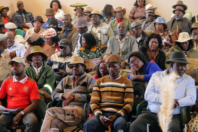 OTJINENE, 07 September 2026 - Otjinene Farmers Association elected new leadership (Photo: Zebaldt Ngaruka) NAMPA 