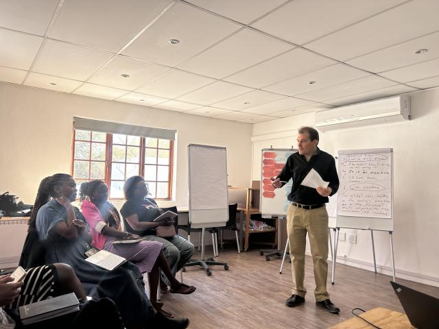 WINDHOEK, 07 September 2026 - Ten mid- to senior-level Namibian journalists are this week undergoing training aimed at strengthening their reporting on the country's extractive and renewable energy sectors.
The five-day workshop, which started on Monday at the DW Akademie office here, is organised under the Eco Dialogue Collective project, an initiative funded by the European Union and implemented by a consortium of four organisations.
(Photo by: Chelva Wells) NAMPA 