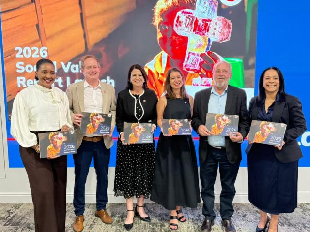 WINDHOEK, 09 September 2026 - Capricorn Group representatives and Bank Windhoek representatives at the official launch of the Social Value Report. (Photo: Contributed) 