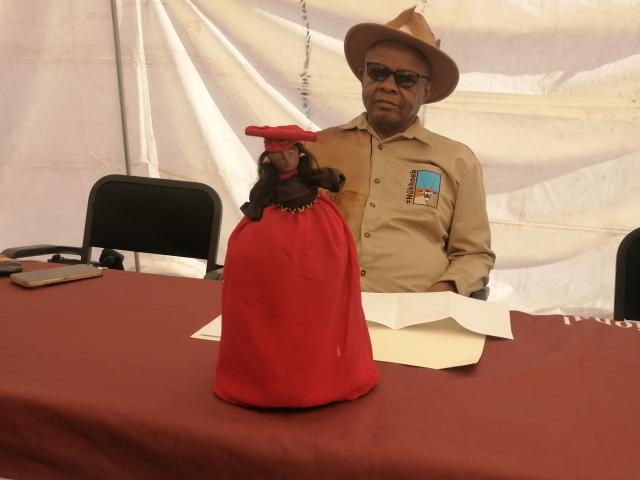 OTJIWARONGO, 14 September 2026 - The Otjozondjupa Region Governor, John ||Khamuseb at celebrations of the regional Heritage Week on Monday morning at Otjiwarongo. (Photo by: Mulisa Simiyasa) NAMPA