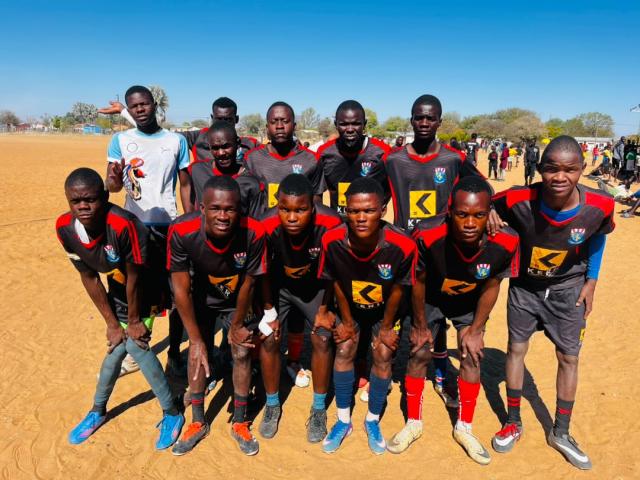 OKAMATAPATI - Clemens Rukatero Vihajo Okamatapati Soccer League defending champions Omurari wa Coblenz FC (Photo: Contributed) NAMPA 