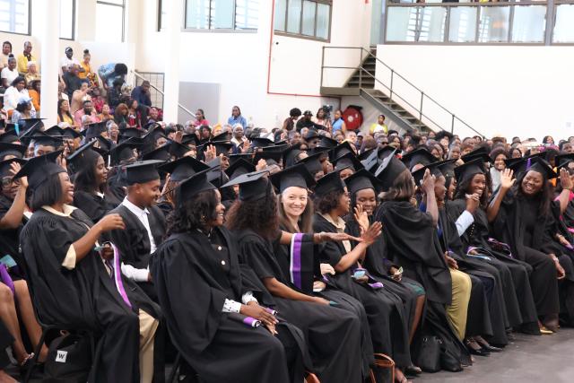 WINDHOEK, 16 September 2026 - 300 students graduated at the 25th NAMCOL Graduation Ceremony in Windhoek on Wednesday. Armed with degrees, diplomas, and vocational certificates, these graduates embody the theme "Learning Without Limits: Empowered Today, Leading Namibia Tomorrow." (Photo by: Uakutura Kambaekua) NAMPA