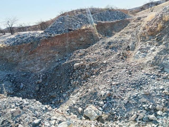 OPUWO, 18 September 2026- A small-scale mining site in the Kunene Region. (Photo: Kaviveterue Virere) NAMPA 