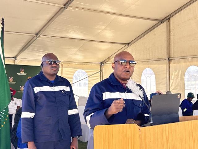 Windhoek, 19 September 2026- Prime Minister Elijah Ngurare at the Commemoration of World clean up day. (Photo by Eba Kandovazu). NAMPA