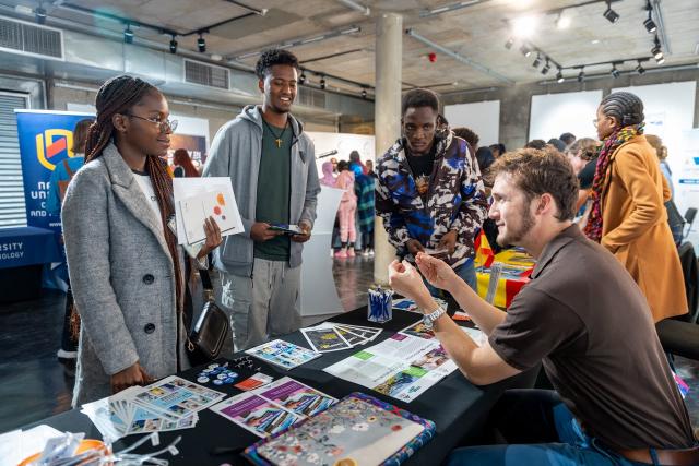 WINDHOEK, 21 September 2026 - Engagement at the past European Higher Education Fair. (Photo: Contributed) NAMPA 