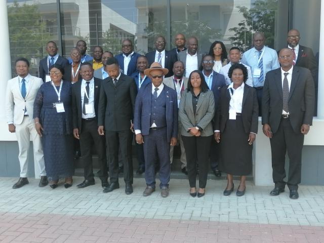 OTJIWARONGO, 29 September 2026 - A section of members of the National Council and regional constituency councillors from the 14 regions on Tuesday morning at Otjiwarongo where they are attending a four-day consultative conference. (Photo by: Mulisa Simiyasa) NAMPA