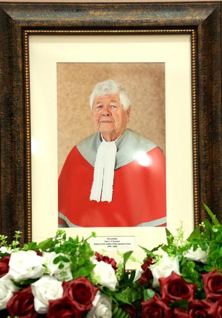 Windhoek, 30 September 2026- Late former Chief justice Johan Gert Strydom. (Photo contributed). NAMPA