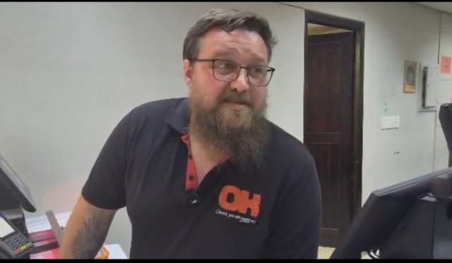 OPUWO, 06 October 2026- Abel Van Vuuren, General Manager of Opuwo OK Foods and Opuwo OK Megasave. (Photo: Contributed) NAMPA