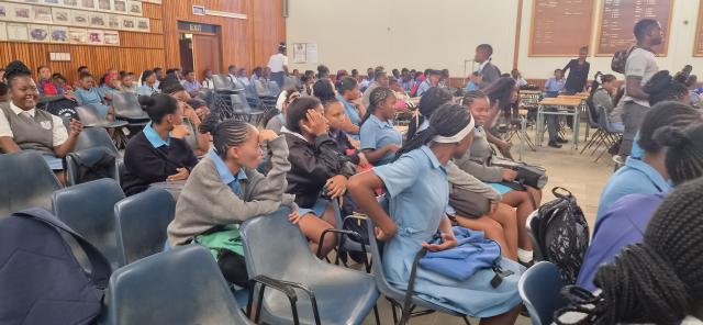 MARIENTAL, 06 October 2026-Learners urged to protect Hardap forest resources. (Photo: Joe-Chintha Garises) Nampa 